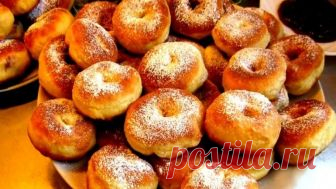 Настоящие пончики из советского детства