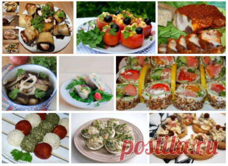 Украшаем праздничный стол: 9 рецептов закусок