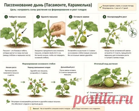 Пассенкование дынь