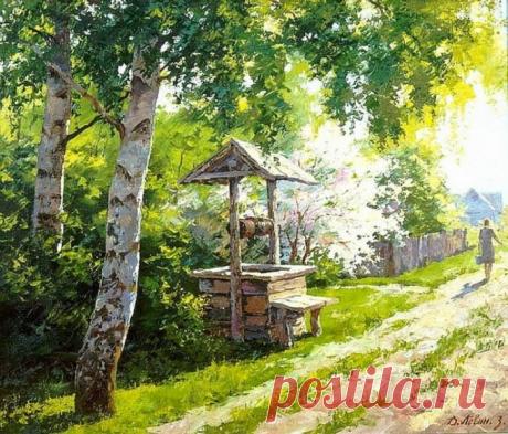 Дмитрий Лёвин - художник русского пейзажа