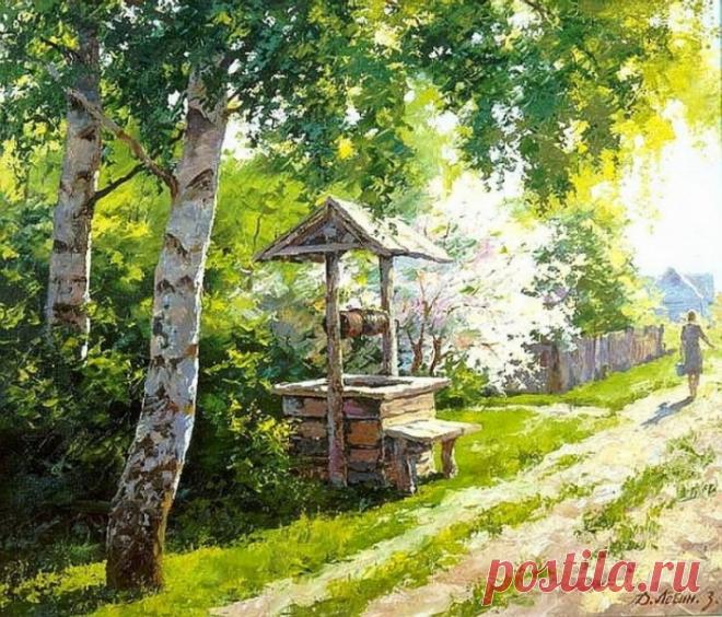 Дмитрий Лёвин - художник русского пейзажа