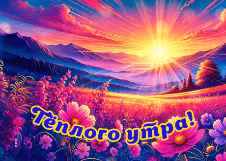 Доброе утро! Открытка с положительной энергией