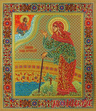 Икона Святой блаженной Ксении Петербургской