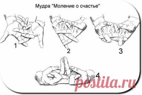 Мудра «Моление о счастье».