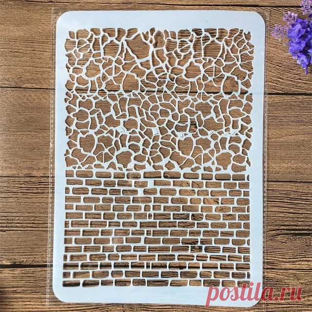 Трафареты А4 для стен 29*21 см | AliExpress