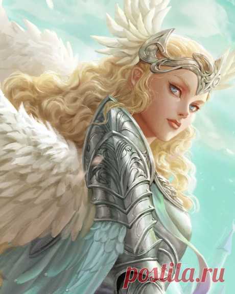 арт барышня (арт девушка, art барышня) :: Fantasy (Fantasy art) :: Yangtian Li :: art (арт)
