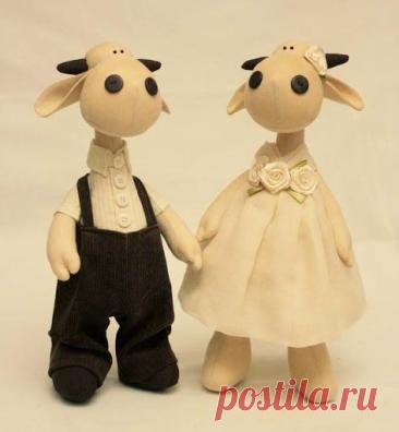 Коровки в стиле тильда