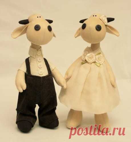 Коровки в стиле тильда