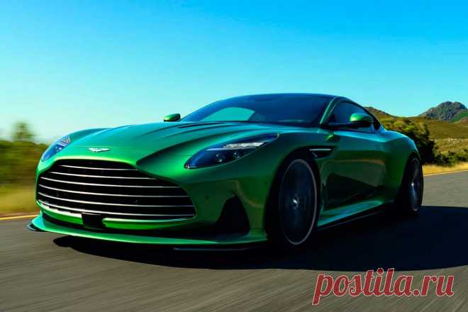 Новое купе Aston Martin DB12 2024 позиционируется как лучший автомобиль бренда