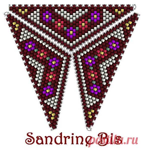 Grille triangle n° 2 - Touche de Cristal - Sandrine et ses perles
https://www.pinterest.com/patriciaconlon/beading-triangles/
