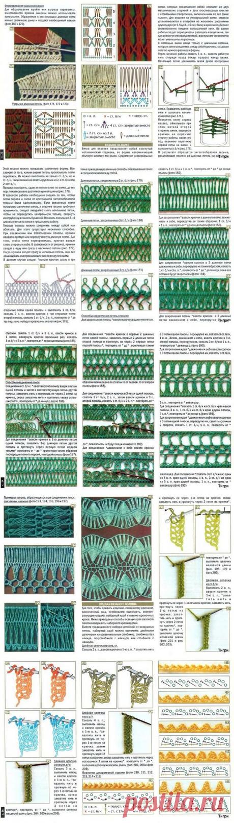 НЕСТАНДАРТНЫЕ ПРИЁМЫ И СПОСОБЫ ВЯЗАНИЯ... крючок... спицы... линейка... вилка... | Домохозяйки