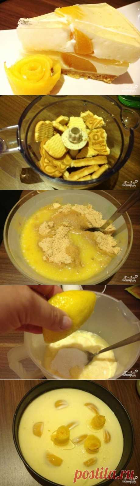 Торт йогуртовый с фруктами - пошаговый кулинарный рецепт на Повар.ру
