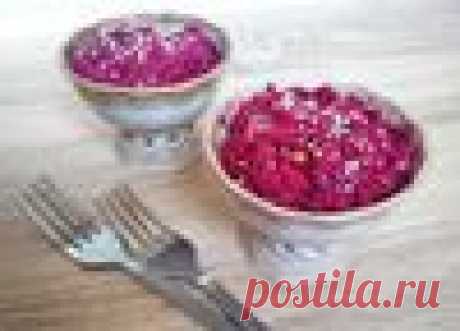 Необычный салат из свеклы – пошаговый рецепт приготовления с фото
