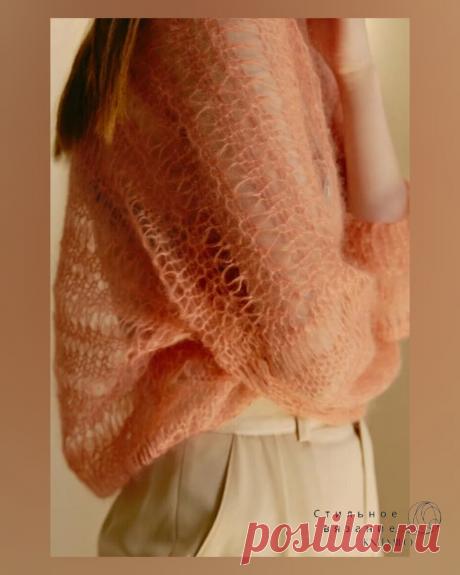 Энциклопедия паутинок из мохера. Часть 3 | Стильное вязание KNITMILO | Дзен