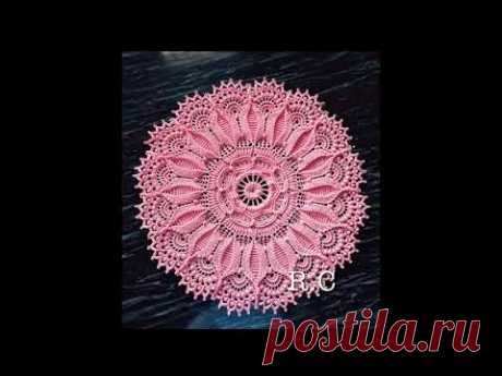 Объемные салфетки крючком. Подборка № 46 [1000 и 1 узор]
