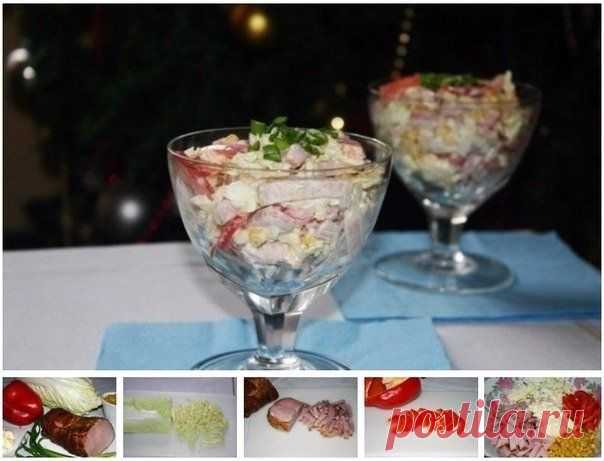 Салат из пекинской капусты - Лучшие кулинарные рецепты интернета