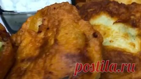Картофеля в сметанном кляре