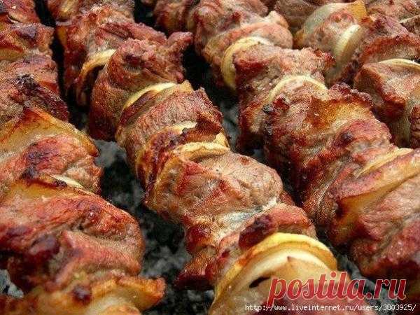 Фантастически мягкое мясо на шашлыки за полчаса!