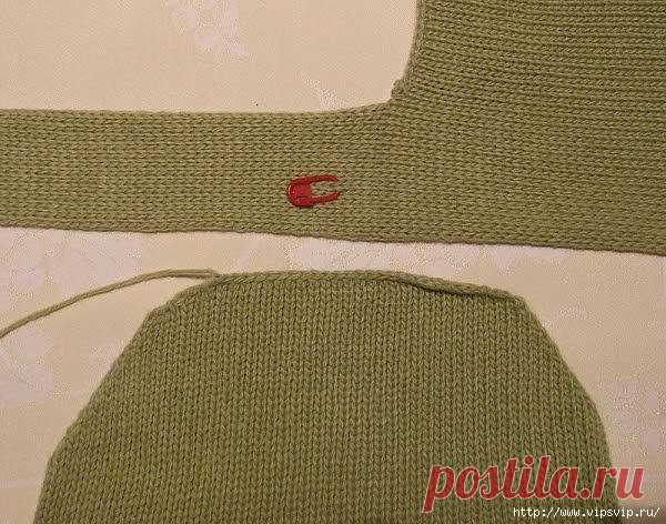 КАК КРАСИВО ВШИТЬ РУКАВ В ВЯЗАННОЕ СПИЦАМИ ИЗДЕЛИЕ