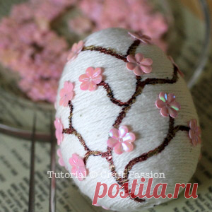 Пасхальные яйца в восточном стиле. МК.