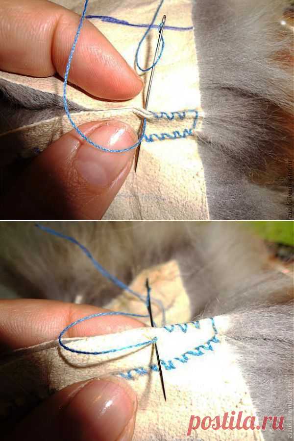 Основной шов скорняка для шитья меха - Ярмарка Мастеров - ручная работа, handmade