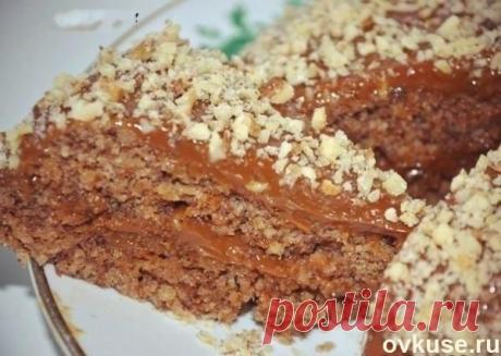 5-минутный ореховый торт без муки и масла - Простые рецепты Овкусе.ру
