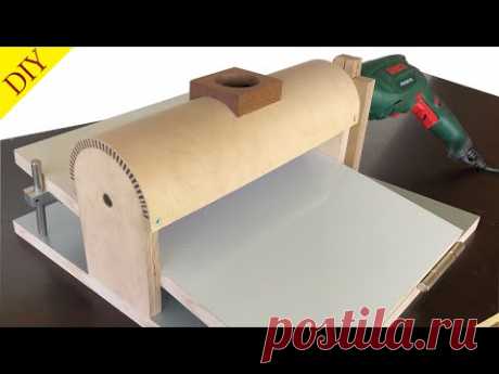 Amazing DIY Thickness Sander - Drum Sander