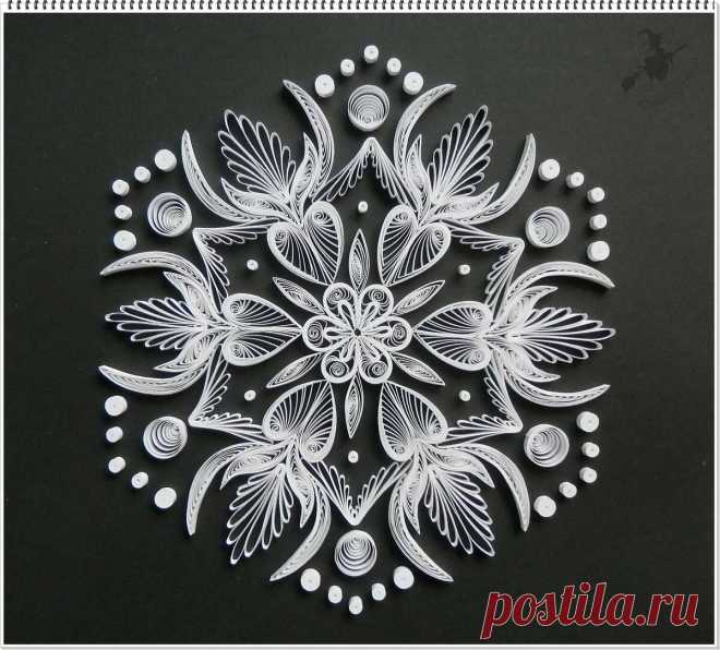 Black & White Mandala. crafts Quilling designs, Quilling, Paper quilling patterns в Яндекс.Коллекциях