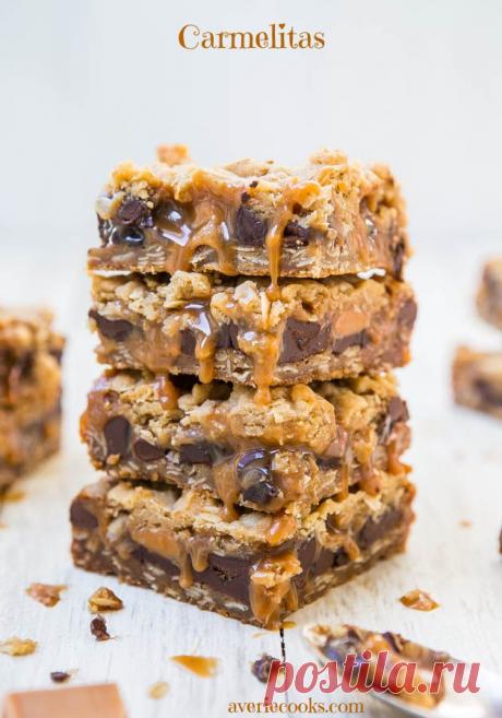 Шоколадно-карамельное пирожное "Кармелитас"