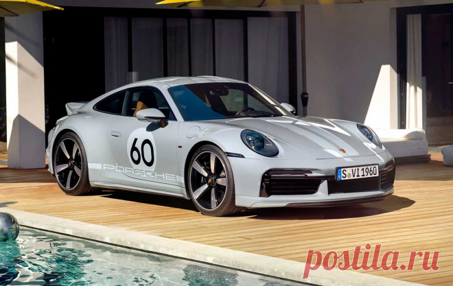 Porsche 911 Sport Classic 2023: салон, фото, внешний вид