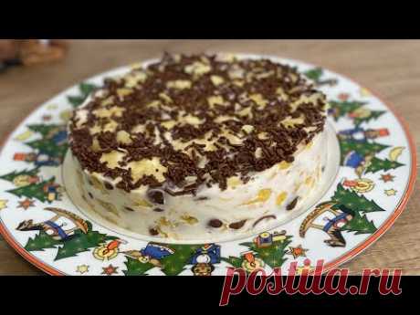 Супер-тортик без запекания за 5 минут🍰/ Вам нужно всего 4 ингредиента😋