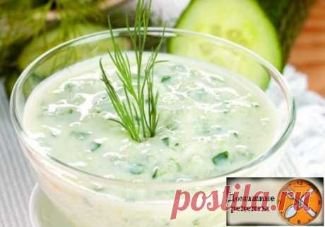 Очень вкусный огуречный соус