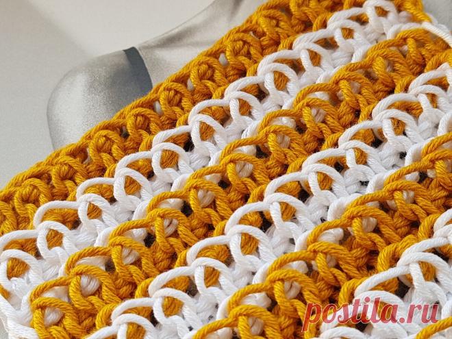 Рифлёный узор спицами. Видео урок.🌺 | Asha. Вязание и дизайн.🌶 | Яндекс Дзен