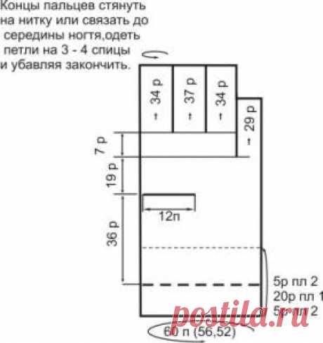 Машинное вязание - Модели с описанием - Клуб Сезон