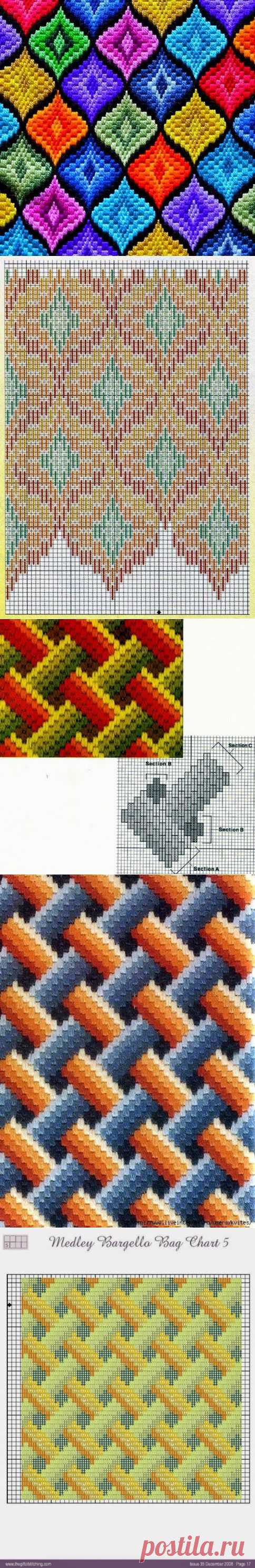 Изумительная вышивка барджелло — Рукоделие