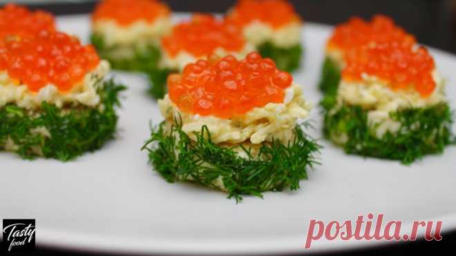 Закуска. Помидор с яйцом, сыром и чесноком. Приготовить смогут Все.