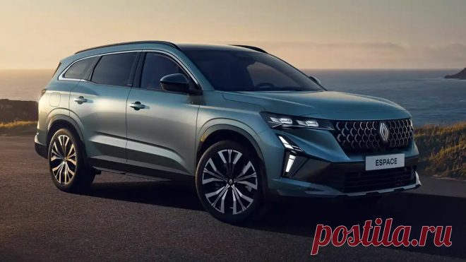 Renault Espace 2025: обновленный гибридный внедорожник