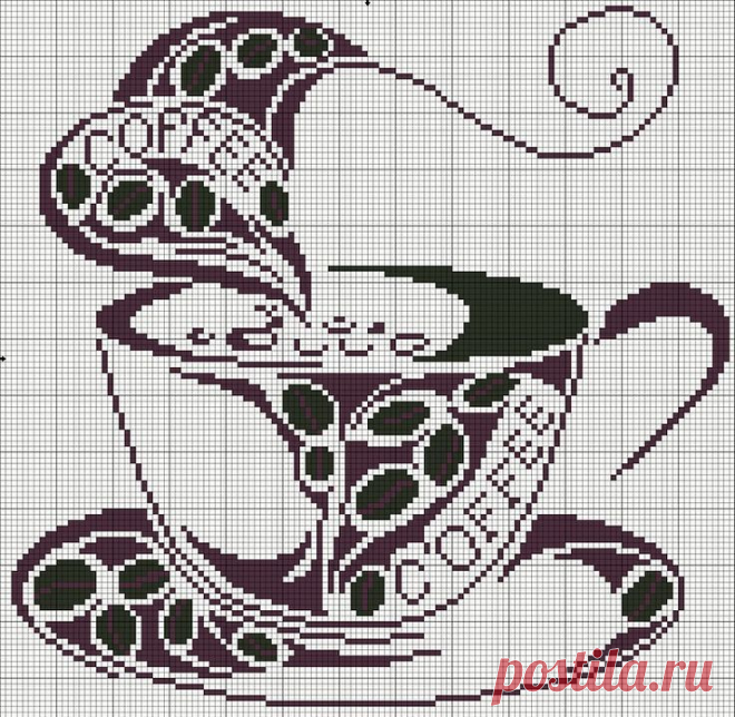 Найдено на сайте muchosgraficospuntodecruz.blogspot.com.