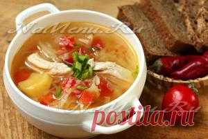 Щи из свежей капусты с курицей, пошаговый рецепт с фото