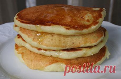 Пышные оладьи на сухой сковороде — Сад Заготовка