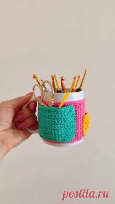 Классная штучка для мелочи, я думаю очень удобно, а главное просто! 🧶 #вязание  • #органайзер  эгине канал на русском языке последние выпуски сегодня