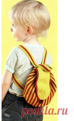 Рюкзак детский » Ниткой - вязаные вещи для вашего дома, вязание крючком, вязание спицами, схемы вязания
