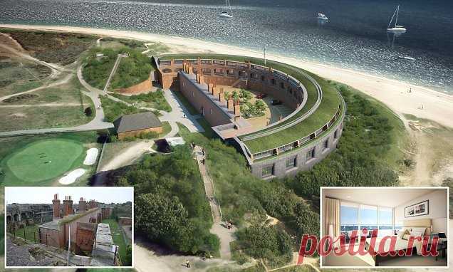 Форт викторианской эпохи превратится в жилье класса люкс (10 фото) | Чёрт побери Стены британского военно-морского форта Gilkicker, возведенного в 1871 году, защищали прибережные территории во время Первой и Второй мировых войн. Для трансформации этого сооружения исторической значимости в роскошные жилые помещения выделено 20 миллионов фунтов стерлингов.   Форт Gilkicker пролегает на территории города Госпорт в графстве Хэмпшир, Великобритания. В стенах здания планируется ...