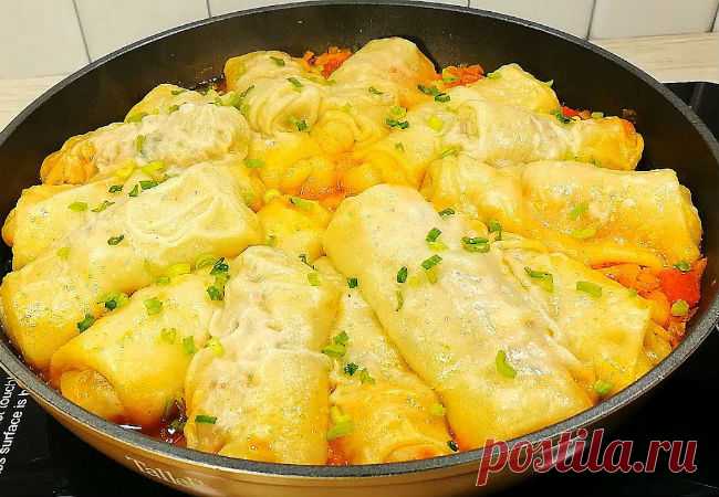 Мука, вода и 500 грамм фарша: целый ужин из простых продуктов
