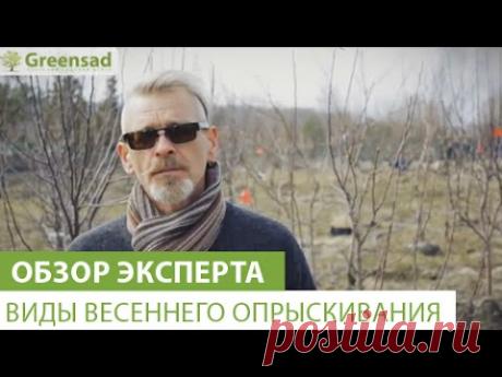 Виды весеннего опрыскивания
