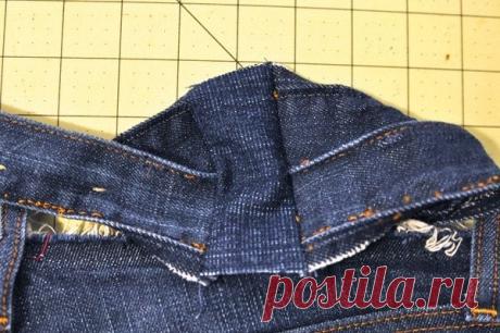 Отличный способ увеличить размер джинсов