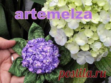 ARTEMELZA - Arte e Artesanato: Fuxico - hortênsia | Yo-yo - hydrangea