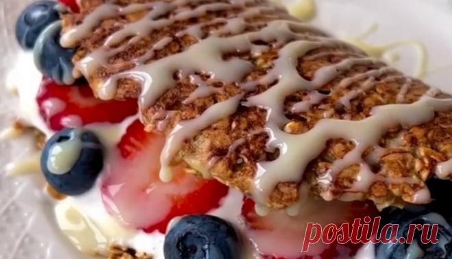 Белковый овсяноблин - ФОКУС ВНИМАНИЯ