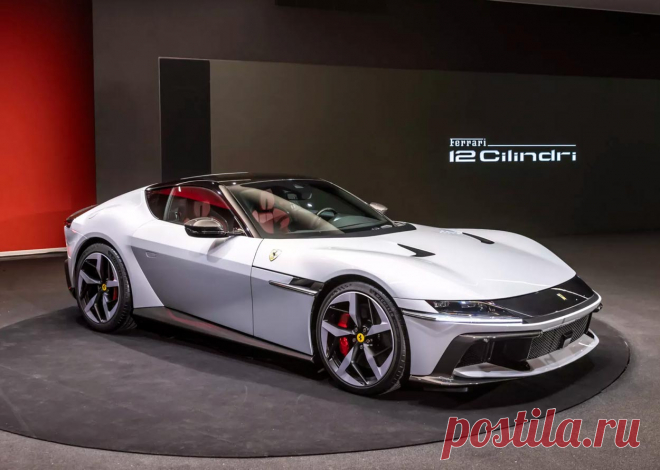 Ferrari 12Cilindri - интерьер и экстерьер