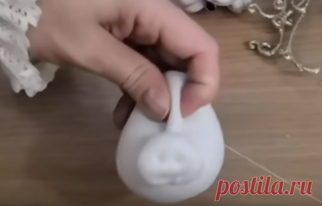 Свинья из капрона: мастер-класс на Новый год 2019 (фото)